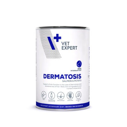 VetExpert Veterinary Diet Dermatosis Dog S&P 400 g can