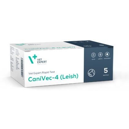 Vet Expert Rapid Test Canivec- 4 (Leish) (5 unit box)